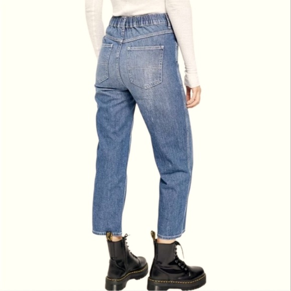 Free People Chloe Baby BARREL Jeans Size XS - Picture 4 of 7